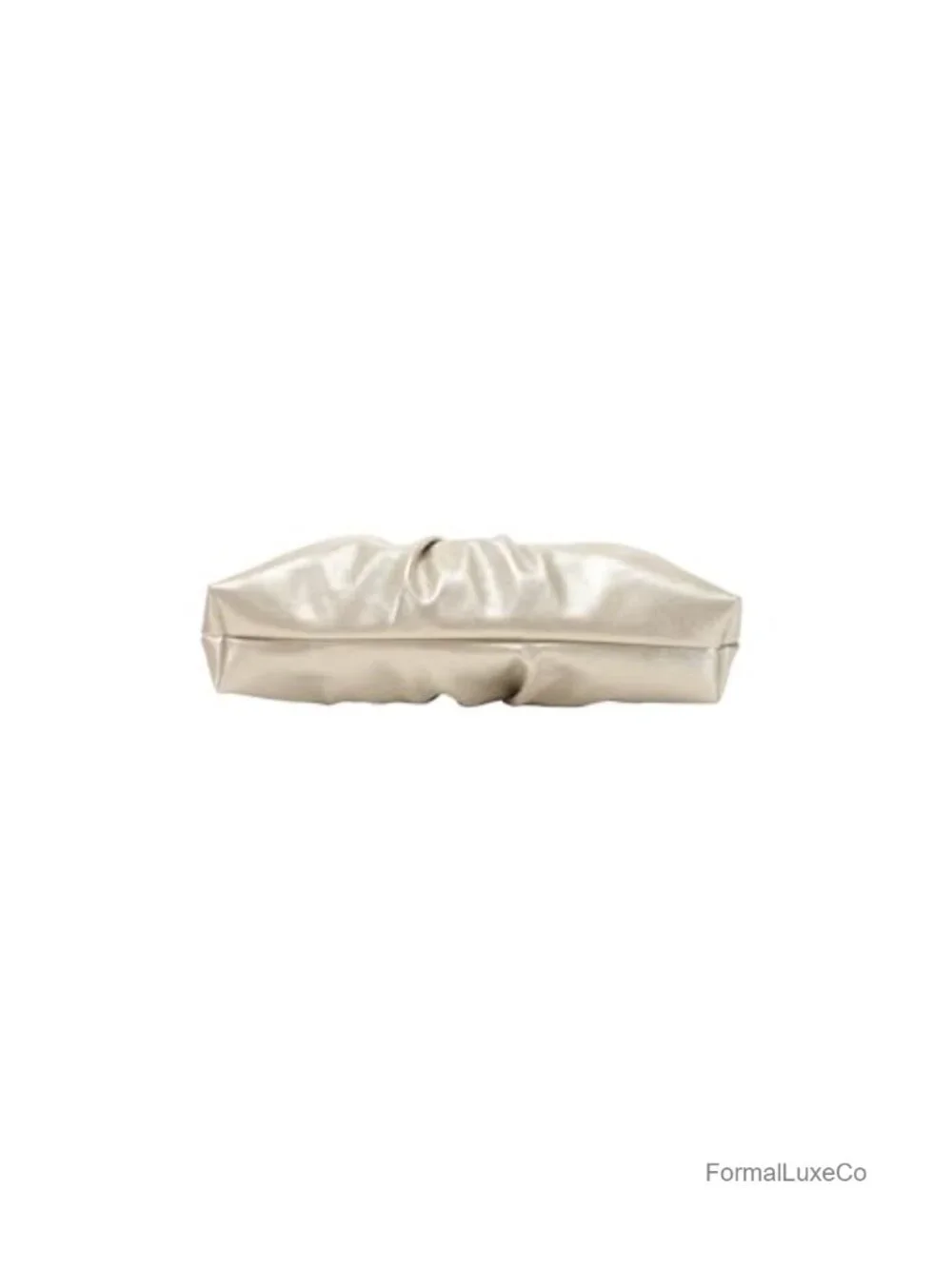 Elegant Evening Clutch with Detachable Chain Straps Faux Leather